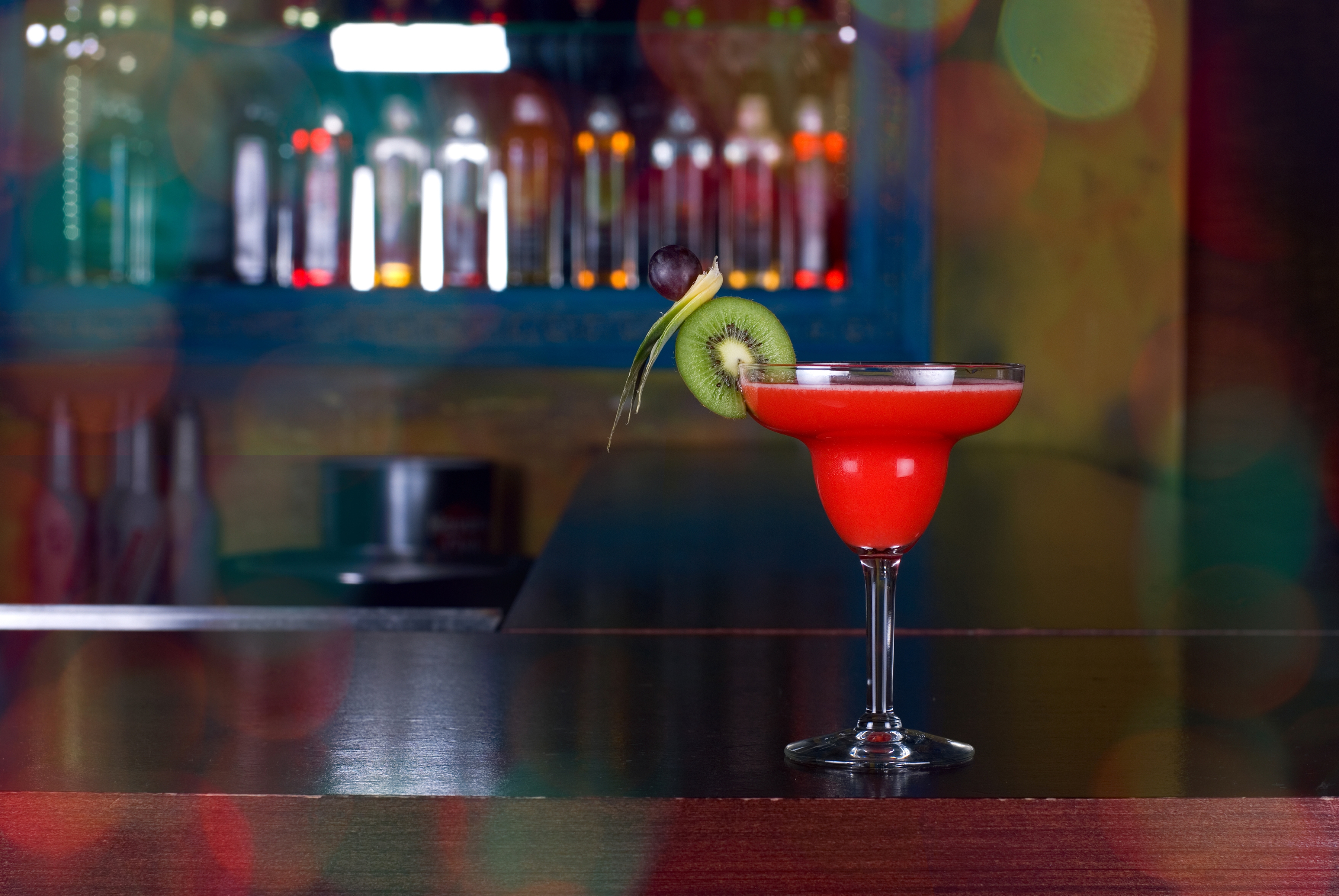 cocktail on bar